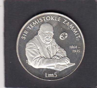 Beschrijving: 5 Liri ZAMMIT